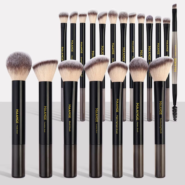 Professional Makeup Brush Set 20PCS Soft Detail Foundation Blush Concealer Eyeshadow Brush Skin-Friendly Makeup Tools