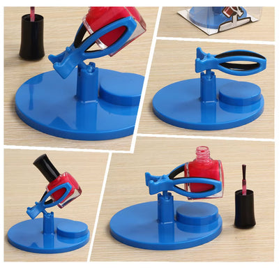 Nail Polish Glue Fixing Clip Not Easy to Fall off Economic New Nail Enhancement Tool Display Stand Grip Is Strong Curved Design