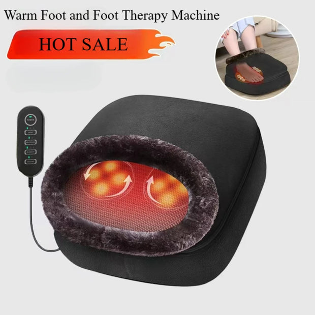 Shiatsu Foot Massager Machine with Soothing Heat Deep Kneading Heating & Warming Feet Air Compression Improve Blood Circulation