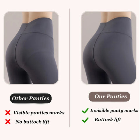 5PCS Seamless Mulberry Silk Underwear Ultral Thin Women'S Panties Sexy High Elastic Invisible Briefs Soft Lingerie M-XL