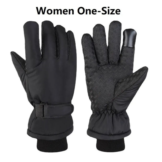 Men Winter Ski Gloves Waterproof Windproof Outdoor Sport Cycling Bike Bicycle Motorcycle Hiking Camping Hand Warm Gloves