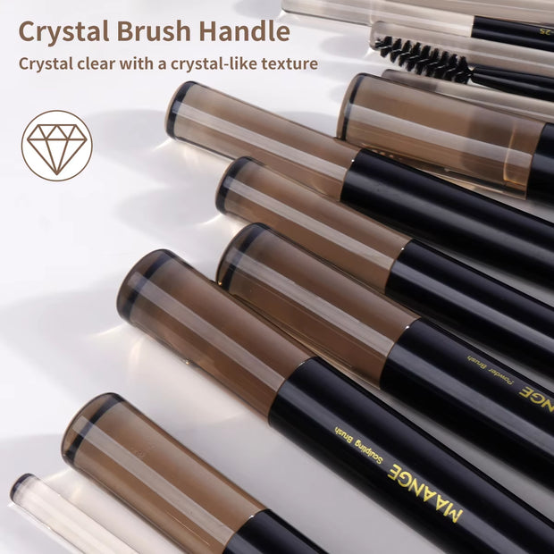 Professional Makeup Brush Set 20PCS Soft Detail Foundation Blush Concealer Eyeshadow Brush Skin-Friendly Makeup Tools